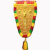 Nettipattam (Krishna) 4ft Handcrafted –Traditional Kerala Nettipattam (Krishna) Elephant Caparison Wall Décor