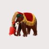 Elephant Pooram Showpiece Handcrafted Wooden  – Kerala Traditional Decor