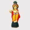Krishna Idol (Flute)-12" Divine Lord Krishna with Flute–Handcrafted Vishu Kani Idol