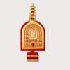Kolam Thidambu (1ft) Kerala Traditional Temple Art | Cultural Home Décor & Festive Display Piece