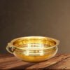 Lightweight Brass Uruli (Varpu) – Elegant Floating Bowl for Home Décor & Pooja