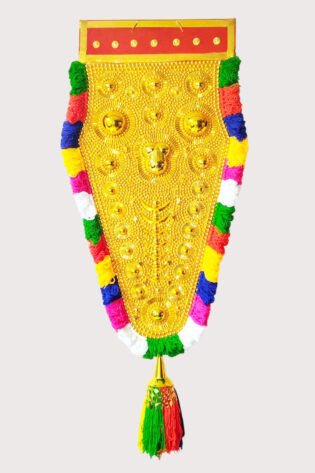 Nettipattam multicolor 5.5ft- Handcrafted Traditional Elephant Caparison Wall Décor